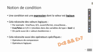 23/10/2020 - FTM - gp B - cours sur les conditions