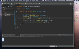 Java - Tableau d'objets