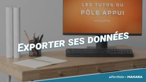 Mahara - Exporter ses données