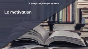 A9 - La motivation