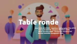 Table ronde | Emilie NEUFEIND, Fabrice DEGOUTTE, Marie-Christine HANF, Mariam SANGARE