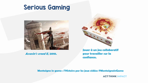 Les Serious Games : Cap et Perspectives