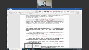 Tableaux d'avancement TP2S1 Partie A