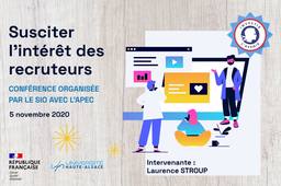 Conférence : susciter l'intérêt des recruteurs - APEC