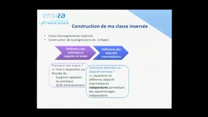 Classe inversée à l'ENSISA