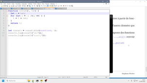 Javascript avancé/backend-frontend M2 cours 2 video 3/3 : fonctions d'ordre supérieur