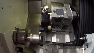 Usinage sur tour 4 axes SOMAB