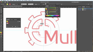 Création d'un logo de la Ville de Mulhouse en vectoriel