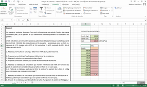 Analyse de scénarios - Vidéo 01 : Cas IMC Exercice 1 Question 5